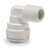 John Guest 90 Elbow,Acetal Copolymer,Pk10 CI480823W-PK10