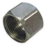 Airway Tube Nut,37 deg.,316 Stainless Steel,JIC 0318-05SS