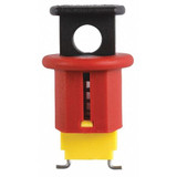 Brady Miniature Circuit Breaker Lockout,Red 149433