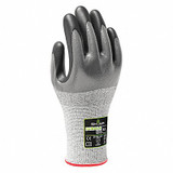 Showa Coated Gloves,Black/Gray,L,PR 576L-08