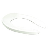 Centoco Toilet Seat,Elongated,White,SS GR500STSCCFE-001