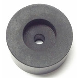 Manufacturer Varies Bumper,3/4 In.,Black,Rubber,PK25 2941-017