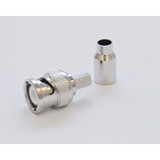 Dolphin Components Cable Coupler,BNC/Male,RG6 Coax,PK10 DC-MC88-5