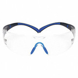 3m Glasses,Clear Lens,Anti-Fog,Clear Frame SF401SGAF-BLU