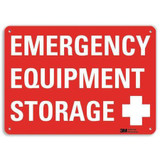 Lyle Emergency Sign,7 in x 10 in,Aluminum U7-1070-NA_10x7