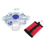 Medsource CPR Faceshield,Small,Red MS-21105