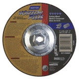 Norton Abrasives Depressed Ctr. Wheel,T27,7in,5/8in-11  66252912625