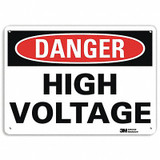 Lyle Danger Sign,10 inx14 in,Aluminum U1-1013-NA_14x10