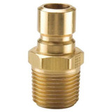 Parker Quick Connect,Plug,3/8",1/2"-14 PN354