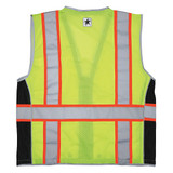 Mcr Safety High Visibility Vest,XL Size,Unisex SURVCL2LXL