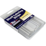 C-Line Products Shelf Label,Clear,Glossy,Slide-In,PK10 87447