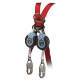 Falltech Self-Retracting Lifeline,6 ft L,2Legs 82706TB4