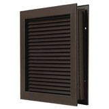 National Guard Door Louver,10 1/4 in H,22 1/4 in W L-700-RXDKB-24x12