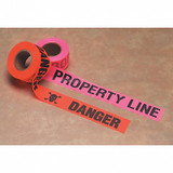 Presco Flagging Tape,  Pink, 150 ft L, 1 1/2 in  CUPGBK51-200
