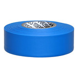 Manufacturer Varies Flagging Tape, Blue, 300 ft L, 1 3/16 in TFB-200