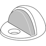 Rockwood Dome Door Stop,Floor Mount 441.3