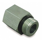 Aeroquip Hose Adapter,1/4",NPTF,1/4",ORB 2216-4-4S