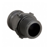 Banjo Cam and Groove Adapter,1-1/2",Poly 150F