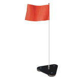 Checkers Warning Whip,LD,7 Ft,Orange FSRR7O-HB