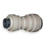 John Guest Reducer Union,3/8 x 1/4 In.,Gray,PK10 PI201208S-PK10