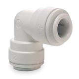 John Guest 90 Elbow Union,Tube OD 1/4 In,Poly,PK10 PP0308W-PK10