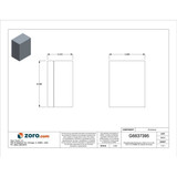 Wiegmann Enclosure,6" H x 3" D x 5" W HW-S16012090