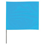Manufacturer Varies Marking Flag, 15", Glo Blue,PVC,PK100 4515BG-200