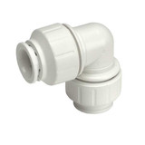 John Guest 90 Elbow Union,1/2 In. CTS,PEX,White PEI0320