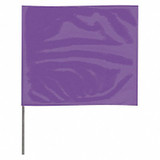 Sim Supply Marking Flag,15", Purple,PVC,PK100  2315PP-200