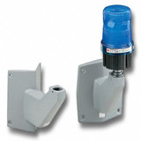 Federal Signal Warning Light Wall Mount Bracket, Gray LWMB2