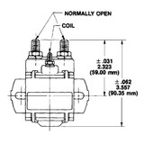 White-Rodgers DC Power Solenoid,36V,Amps 100 124 117111S1
