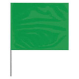 Presco Marking Flag,Green,Blank,PVC,PK100 4536G-200