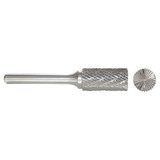 Sim Supply Cylinder Bur SB,Flat End,1/2",Carbide  310-002055