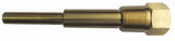 Sim Supply Bimetal Thermowell,Brass,1/2 NPSM  24C470