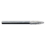 Sim Supply Tree Bur SF,Double Cut,1/4"  19D867