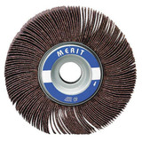 Merit Flap Wheel,3 in Dia,1 in W,P240 Grit 08834135339