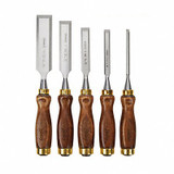 Stanley Bailey Chisel Set,1/4 to 1-1/4 In,5 Pc 16-401