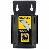 Stanley 2-Point Utility Blade,3/4 In. W,PK100 11-921A