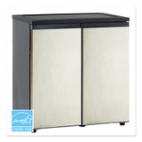 Avanti 5.5 Cf Side By Side Refrigerator/freezer, Black/stainless Steel RMS551SS
