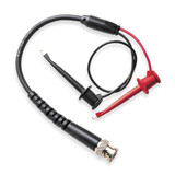 Pomona Electronics Mini Hook Test Lead,Black/Red,300VAC  5187-C-36