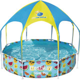 Bestway UV Careful Splash-in-Shade 20 In. D. x 8 Ft. Dia. Play Pool 56543E