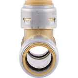 SharkBite 3-4 In. Push Fit Brass Slip Tee UR3370A 471443