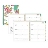 Blue Sky® PLANNER,W/M,DDWHFL,8.5X11 BLS103618