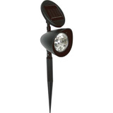 Moonrays Black Plastic Solar Spotlight