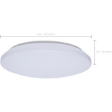 Nuvo 14" Wht Led Cct Fm Light 62-1212 550551
