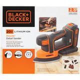 Black & Decker 20 Volt MAX Lithium-Ion Mouse Cordless Finish Sander BDCMS20C 303870