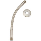 Do it Best 11-1/2 In. Brushed Nickel Flexible Shower Arm with Flange K780BN
