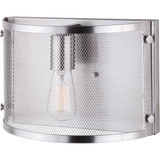 Home Impressions Beckett 1-Bulb Brushed Nickel Wall Light Fixture IWL626A11BN