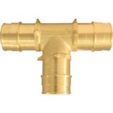 Apollo Retail 1 In. x 1 In. x 1 In. Barb Brass PEX-A Tee EPXT11