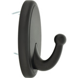 Hillman Fastener High and Mighty Oval Oil Rubbed Bronze Plastic Wall Hook 515822